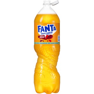 Fanta Zero Zahar | Bautura racoritoare carbogazoasa mango 2L