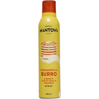 Mantova | Ulei spray de floarea-soarelui cu aroma de unt 200ml