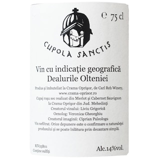 Cupola Sanctis | Vin rosu Sfantul Andrei 0.75L