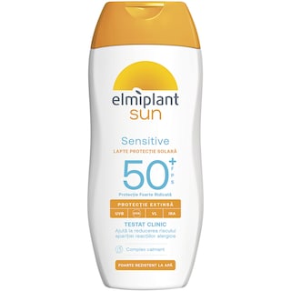 Elmiplant | Lapte protectie solara Sensitive SPF50+ 200ml