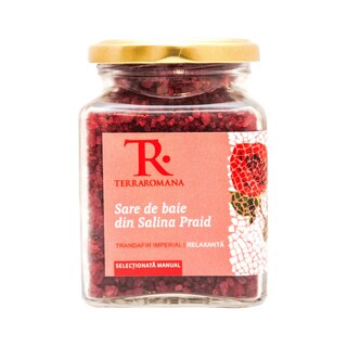 Terra Romana | Sare de baie cu parfum de trandafir 340g