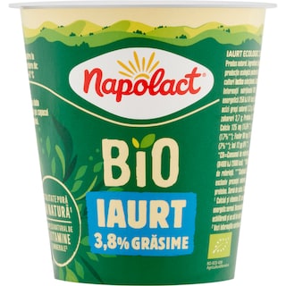 Napolact Bio | Iaurt natural 3.8% grasime 140g