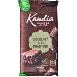 Ciocolata amaruie pentru prajituri 240g