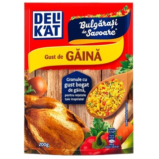 Delikat | Baza pentru mancaruri Bulgarasi de savoare, cu gust de gaina 200g