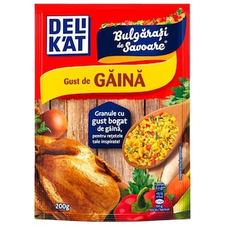Delikat | Baza pentru mancaruri Bulgarasi de savoare, cu gust de gaina 200g