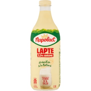 Napolact | Lapte 3.5% grasime 1.5L