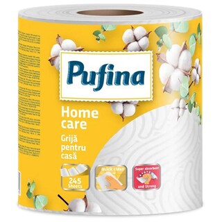 Pufina | Prosoape de bucatarie, 1 rola, 2 straturi, 50m