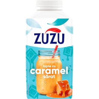 Zuzu | Lapte cu caramel sarat 1.4% grasime 450ml