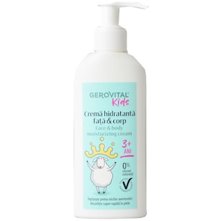 Gerovital Kids | Crema hidratanta fata si corp 150ml