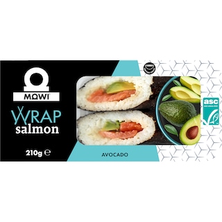 Mowi | Wrap cu somon atlantic marinat si avocado 210g