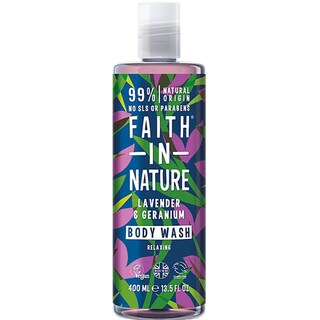 Faith in nature | Gel de dus natural, relaxant, cu lavanda si muscata 400ml