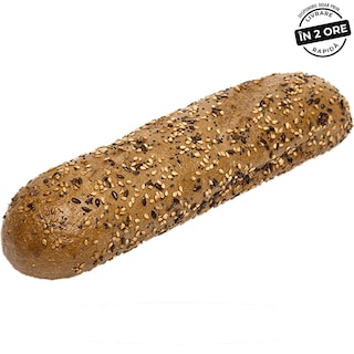 Hebar | Mini bagheta cu seminte 110g