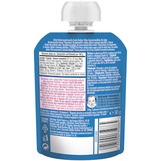 Gerber | Piure bio cu pere si prune 90g