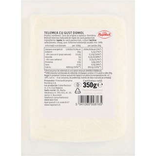 Napolact | Telemea cu gust domol din lapte de vaca 350g