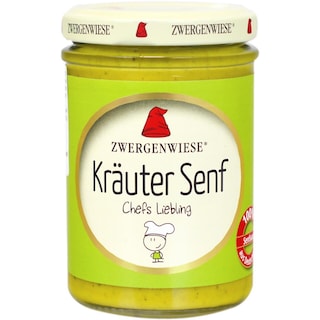 Zwergenwiese | Mustar bio cu verdeturi de Provence 160ml