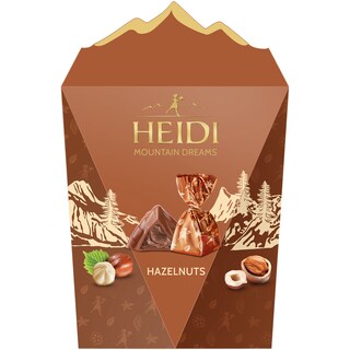 Heidi | Praline cu ciocolata lapte cu umplutura de alune 100g