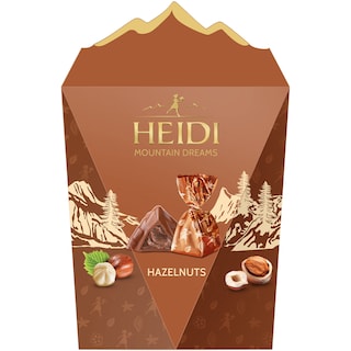 Heidi | Praline cu ciocolata lapte cu umplutura de alune 100g
