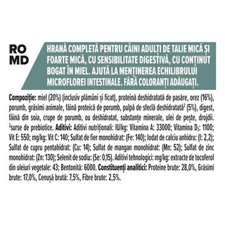 Pro plan | Hrana uscata pentru caini Small & Mini Sensitive Digestion, miel 3kg