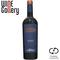 Individo | Vin rosu sec Saperavi 0.75L