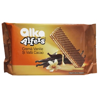 Alka | Alfers | Napolitane cu crema de vanilie 170g