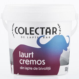 Colectar | Iaurt cremos din lapte de bivolita min 6.2% grasime 500g