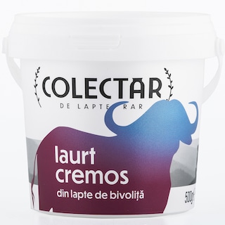 Colectar | Iaurt cremos din lapte de bivolita min 6.2% grasime 500g