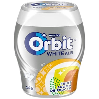 Orbit | Guma de mestecat fara zahar, cu aroma de fructe 64g