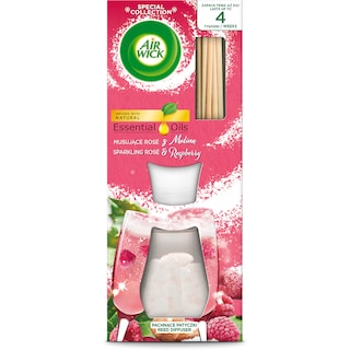 Air Wick | Odorizant de camera reed diffuser spumant si zmeura 30ml