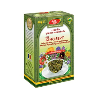 Fares | Ceai din plante medicinale Ginosept pentru aparatul genital feminin 50g