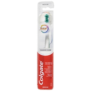 Colgate | Periuta de dinti Total Foaming Clean Medium Single