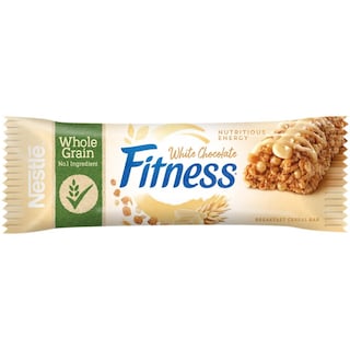 Fitness | Baton cu cereale cu ciocolata alba, vitamine si minerale 22.5g