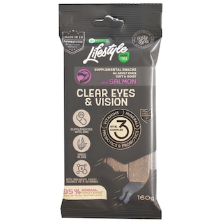 Nature's Protection | Recompense moi pentru caini, cu somon, Clear Eyes & Vision 160g