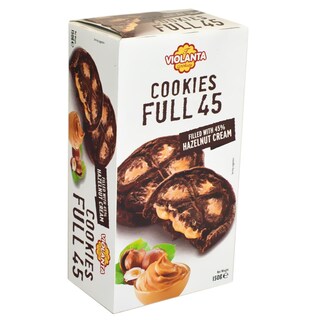 Violanta | Biscuiti cu 45% crema de alune 150g