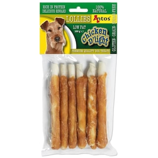 Antos | Recompense pentru caini Lollies cu pui 100g