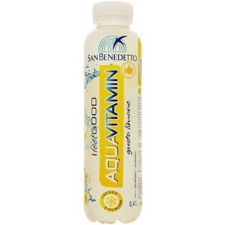 San Benedetto | Aquavitamin | Apa cu vitamine cu aroma de lamaie 0.4L