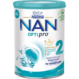 NAN Optipro | Lapte de continuare Optipro 2, de la 6 luni 400g