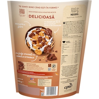 Fitness | Fulgi de cereale integrale cu ciocolata 425g