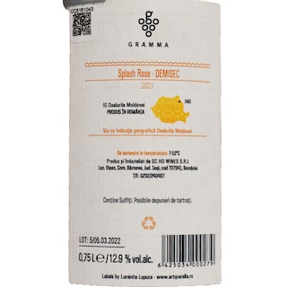 Gramma | Vin Splash rose 0.75l