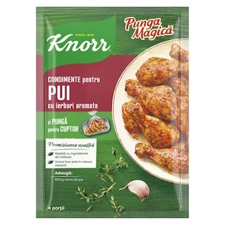 Knorr | Punga magica pentru friptura de pui cu ierburi 25g