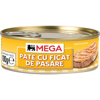 MEGA | Pate cu ficat de pasare 100g
