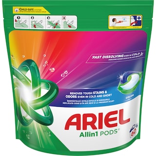 Ariel | Detergent Color, 60 capsule