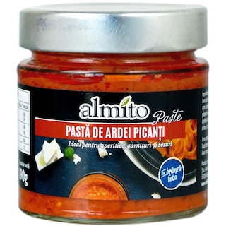 Almito | Pasta de ardei picanti cu branza feta 190g