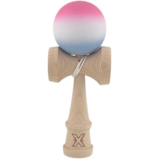 Flippy | Kendama X Originala, Profesionala, Flippy, din lemn, Rubber Grip, 18 cm, diverse culori