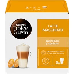 Nescafe | Dolce Gusto | Cafea Latte Macchiato, 8 bauturi