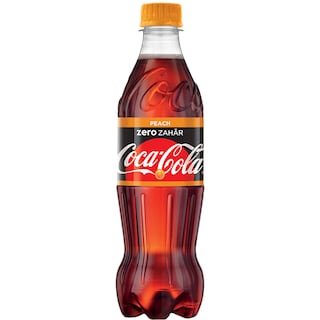 Coca-Cola | Bautura racoritoare carbogazoasa cu gust de piersici 500ml