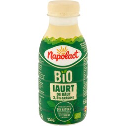Napolact Bio | Iaurt de baut 2.5% grasime 330g