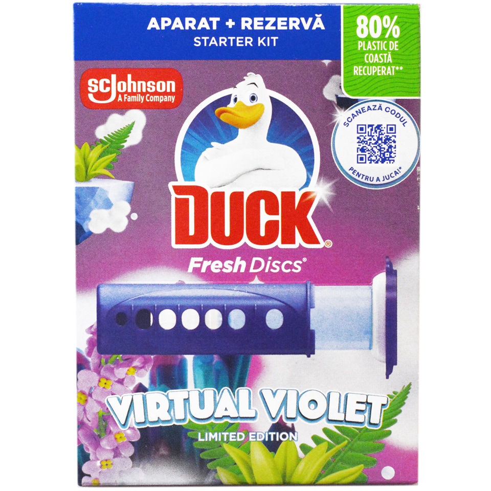 Duck | Starter kit Fresh Discs Virtual Violet 36ml | Mega-image