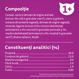 Whiskas | Hrana uscata pentru pisici, cu vita 300g