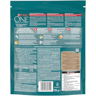 Purina One | Hrana uscata pentru pisici sterilizate, cu somon si cereale integrale 750g