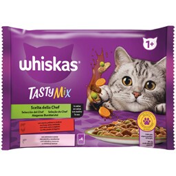 Whiskas | Hrana umeda pentru pisici Alegerea bucatarului, in sos 4x85g
